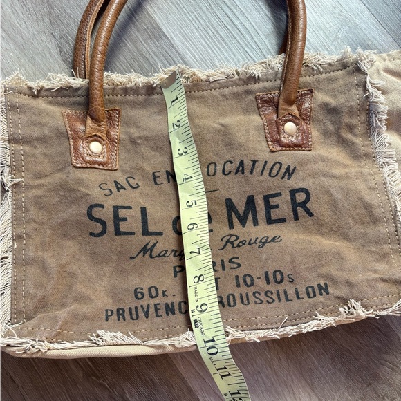 Myra Bag Tote Shoulder Sel De Mer Paris Bag - Picture 10 of 10